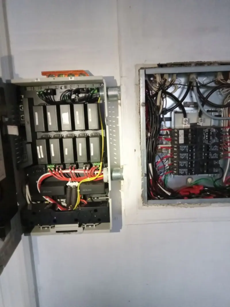 Electrical panel upgrade completed for Carbon Monoxide Detector Installation in Alexandria